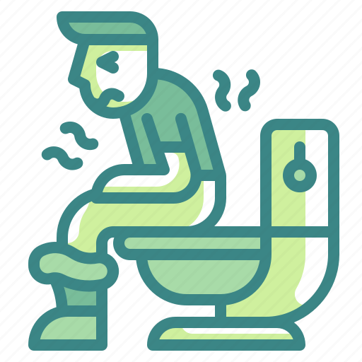 Diarrhea, digestive, pain, toilet, symptom icon - Download on Iconfinder