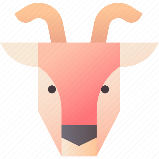 Dairy, domestic, farming, goat, goat milk, livestock, nature icon - Download on Iconfinder