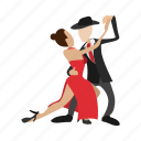 cartoon, couple, dance, dancing, love, people, tango