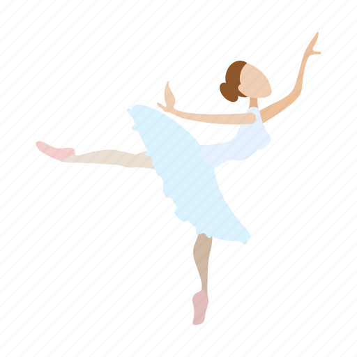 Ballerina, ballet, cartoon, cute, dance, dancer, theater icon - Download on  Iconfinder