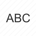 abc, alphabet, letter, text