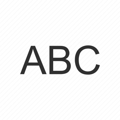 Abc, alphabet, letter, text icon - Download on Iconfinder