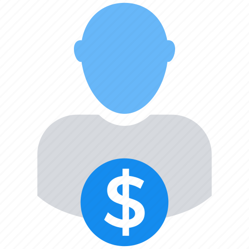 Businessman, data analytics, dollar, man, money, user icon - Download on Iconfinder