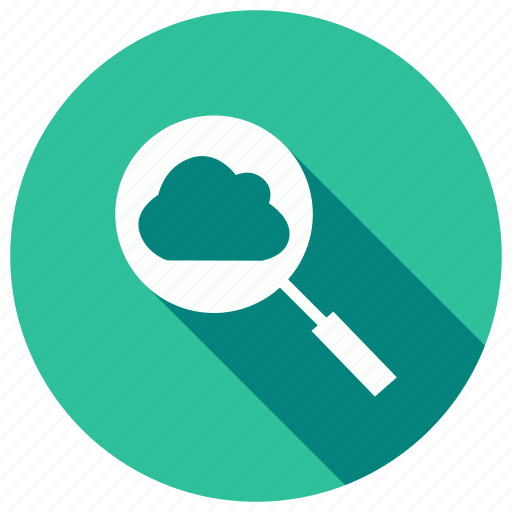 Cloud, find, magnify, search icon - Download on Iconfinder
