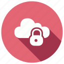 cloud, lock, protection, secure, security