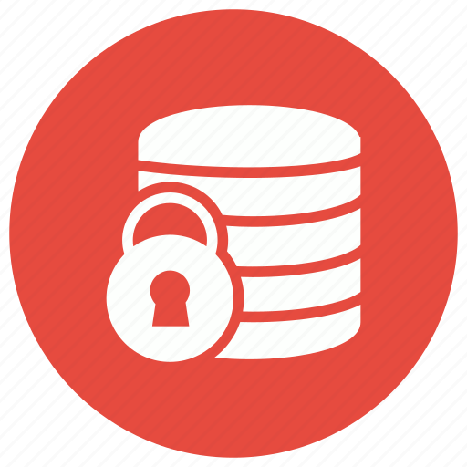 Database, lock, security, server, storage icon - Download on Iconfinder