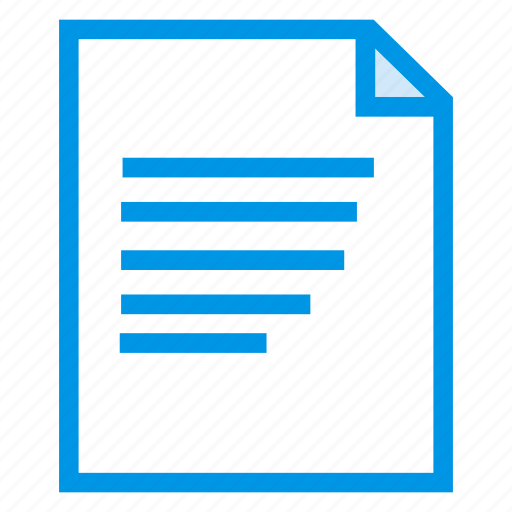 Document, extension, file, textfile icon - Download on Iconfinder