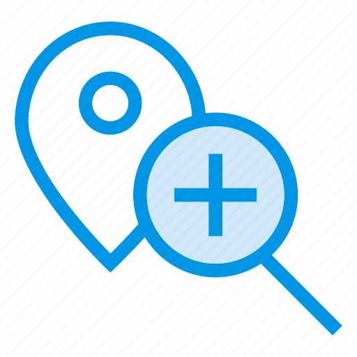 Find, location, magnifier, pin, search icon - Download on Iconfinder