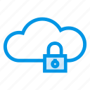 cloud, lock, protection, secure, security