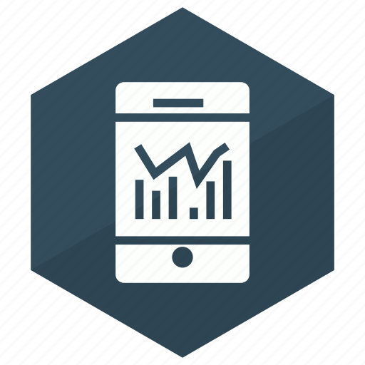 Analysis, analytics, data, graph, mobile icon - Download on Iconfinder