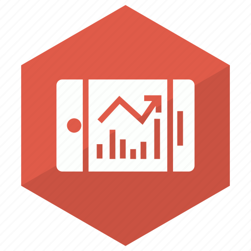 Analysis, chart, graph, phone icon - Download on Iconfinder