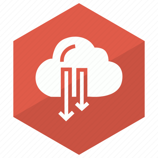 Arrow, cloud, down, download icon - Download on Iconfinder