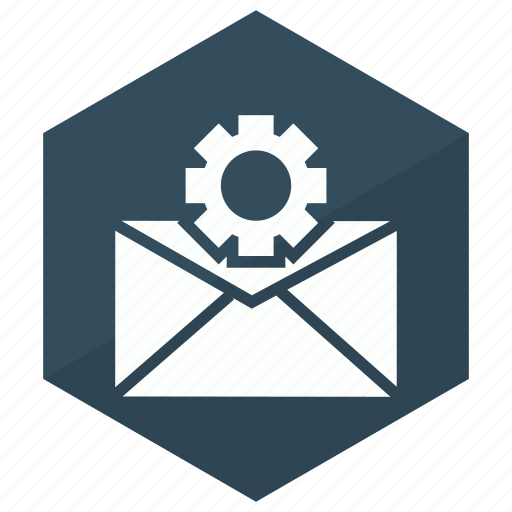 Cog, email, gear, setting, settings icon - Download on Iconfinder