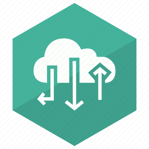Arrow, cloud, internet, network icon - Download on Iconfinder