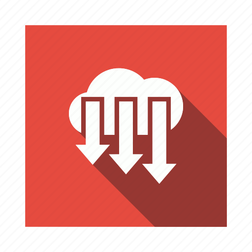 Arrow, cloud, down, download, storage icon - Download on Iconfinder