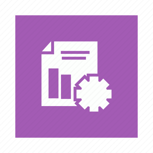 Business, gear, graph, report icon - Download on Iconfinder