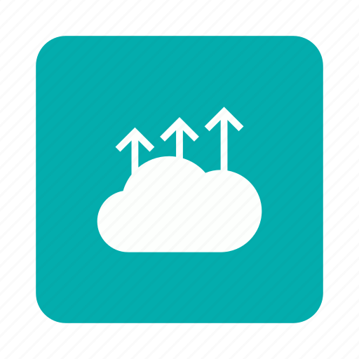 Arrow, cloud, storage, upload icon - Download on Iconfinder