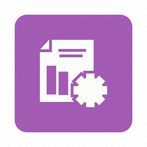 Business, gear, graph, report icon - Download on Iconfinder