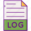 document, file, log, paper 