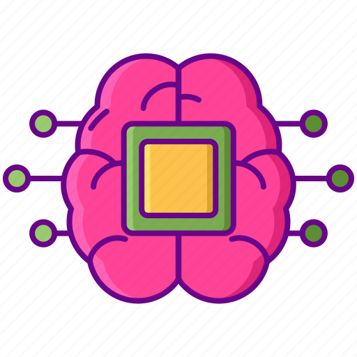 Ai, brain, chip, intelligent icon - Download on Iconfinder