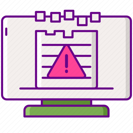 Data, missing, pattern, warning icon - Download on Iconfinder