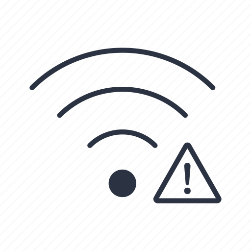 Error, signal, wifi, network, internet icon - Download on Iconfinder