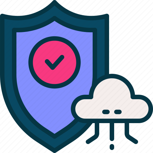 Protection, server, shield, security, cyberspace icon - Download on Iconfinder