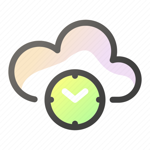 Cloud, computing, data, network, timer, watch icon - Download on Iconfinder