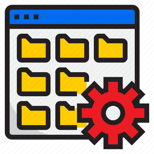 Data, setting, file, folder, document icon - Download on Iconfinder