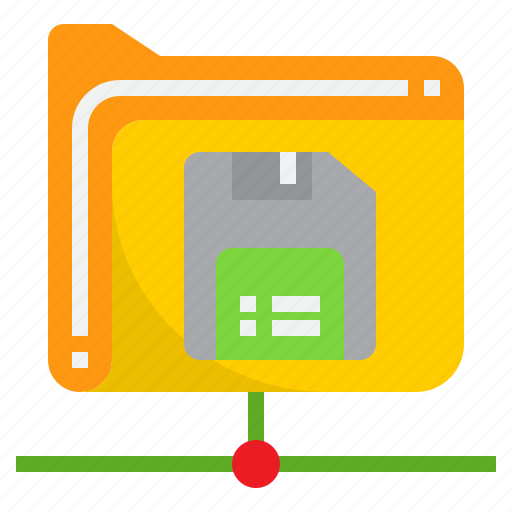 Networks, file, network, save, folder icon - Download on Iconfinder