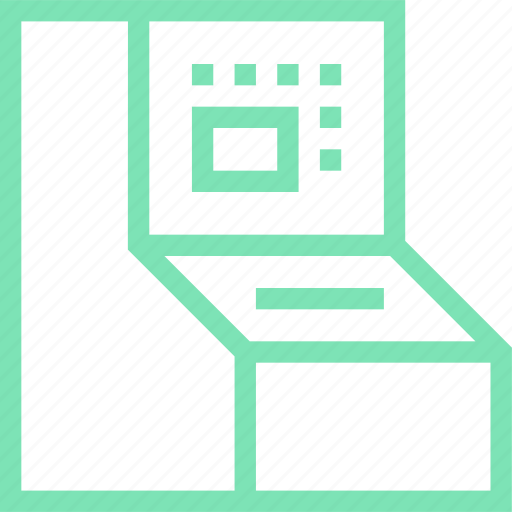 Computer, device, green, machine, old, oldschool, vintage icon - Download on Iconfinder