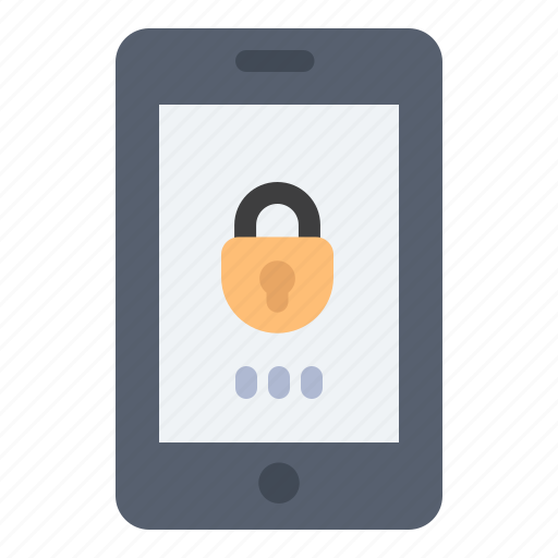 Encryption, lock, mobile, security icon - Download on Iconfinder