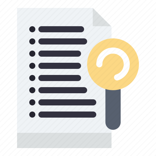 Document, file, search, server icon - Download on Iconfinder