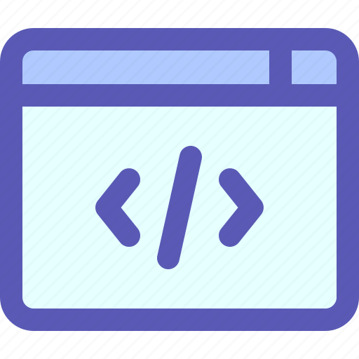 Code, coding, web, browser icon - Download on Iconfinder