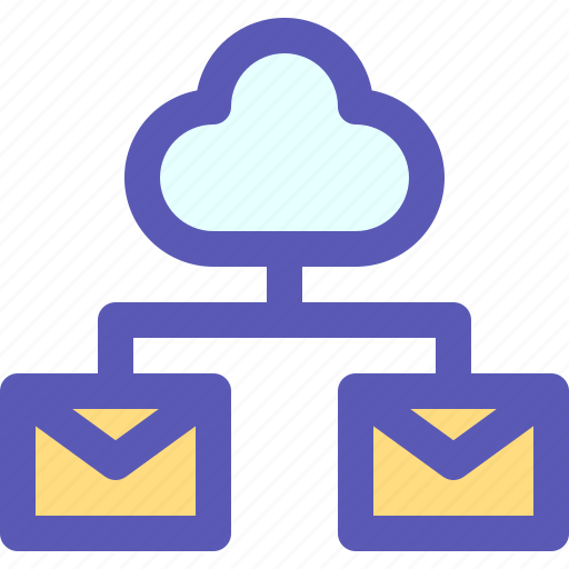 Email, message, cloud, internet icon - Download on Iconfinder