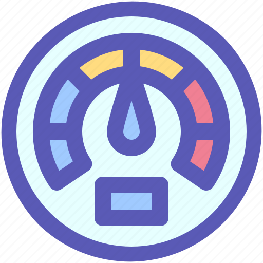 Speedometer, speed, gauge, power icon - Download on Iconfinder