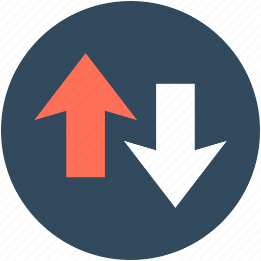 Arrows, down arrow, download, up arrow, upload icon - Download on Iconfinder
