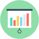 business analytics, flip chart, graph analysis, statistics, wall chart