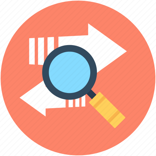 Analytics, analyze, data analytics, data searching, search trends icon - Download on Iconfinder