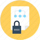 data safety, file, file security, locked file, protected document