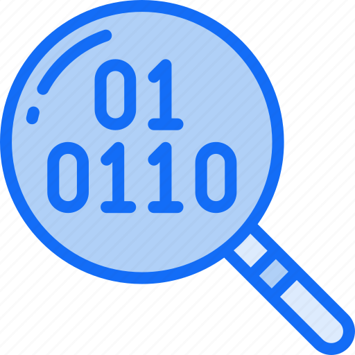 Binary, data, data science, research, scientific, search icon - Download on Iconfinder