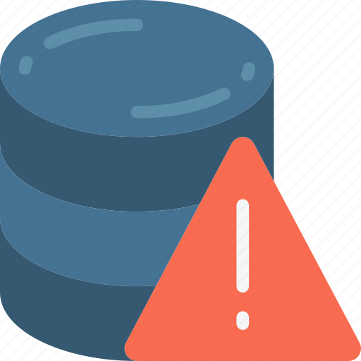 Data, data science, error, information, problem warning icon - Download on Iconfinder