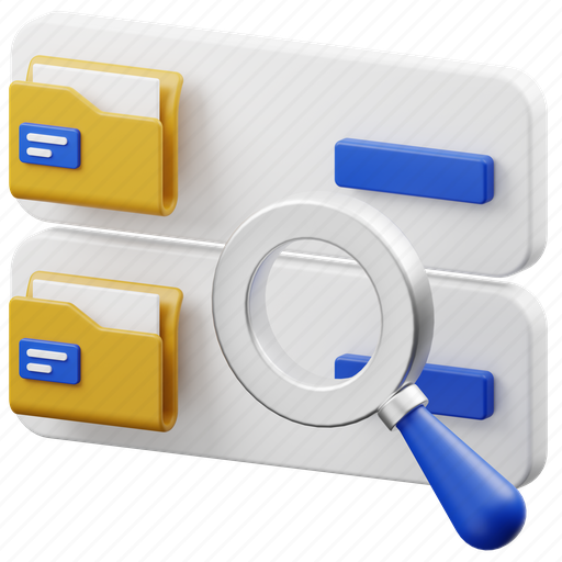 Searching, folder, file, data, archive, document, find icon - Download on Iconfinder
