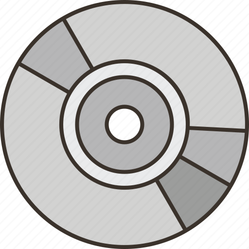 Disc, dvd, media, record, compact icon - Download on Iconfinder