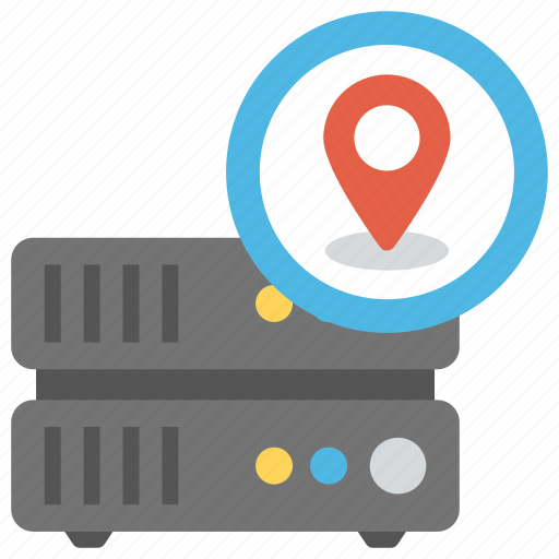 Data center, server hosting location, server location, web hosting location icon - Download on Iconfinder