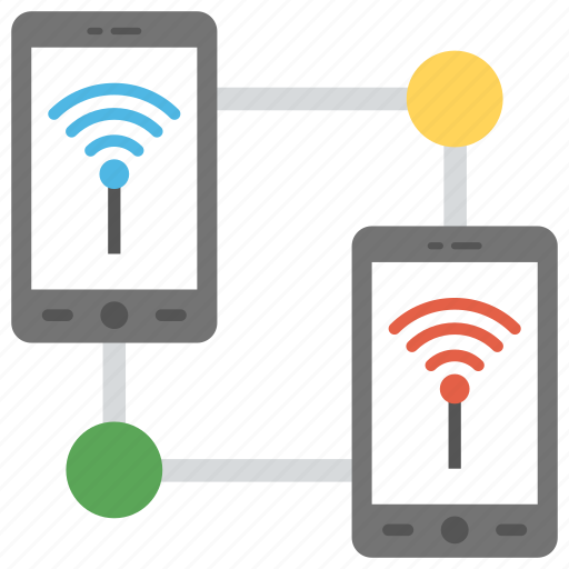 Mobile and wireless networking, mobile wireless access, mobile wireless networking, mobile wireless system, wireless cellular network icon - Download on Iconfinder