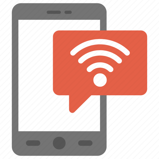 Cellphone wireless internet, mobile and wireless communications, mobile wireless network, personal-area network, wireless communication system icon - Download on Iconfinder