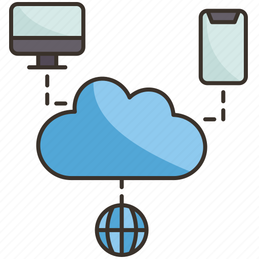 Cloud, service, connect, communication, technology icon - Download on Iconfinder
