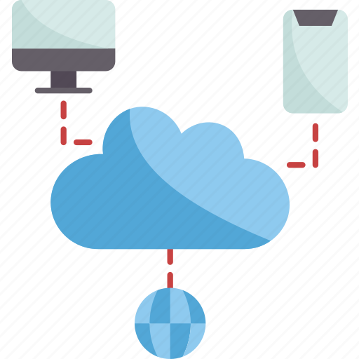 Cloud, service, connect, communication, technology icon - Download on Iconfinder