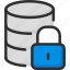 archive, data, database, lock, padlock, security, storage 
